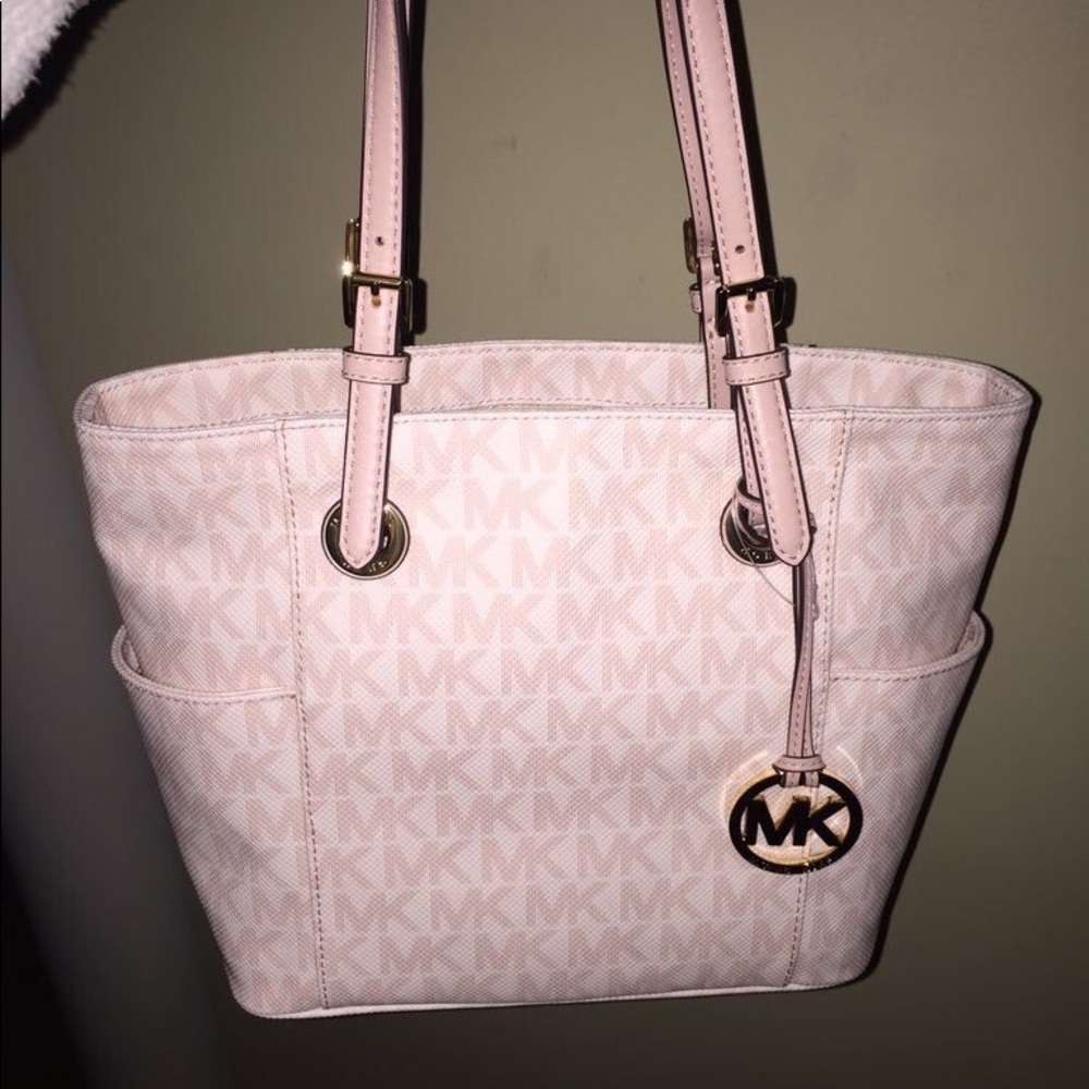 light pink MK purse